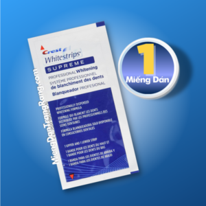 Miếng dán trắng răng Crest Supreme Professional