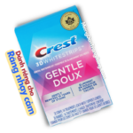 【1Hộp】Miếng Dán Trắng Răng Crest® 3DWhite™ GentleDoux (14 ngày)