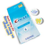 【1Hộp】Miếng Dán Trắng Răng Crest®3DWhite™ Classic Vivid(10 ngày)